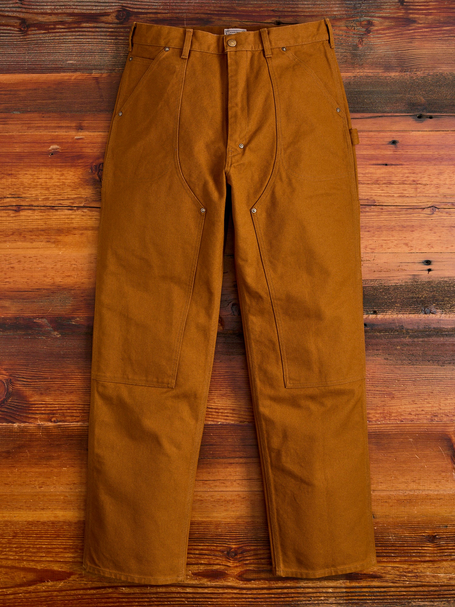 Double Knee Painter Pants in Golden Brown – Blue Owl Workshop