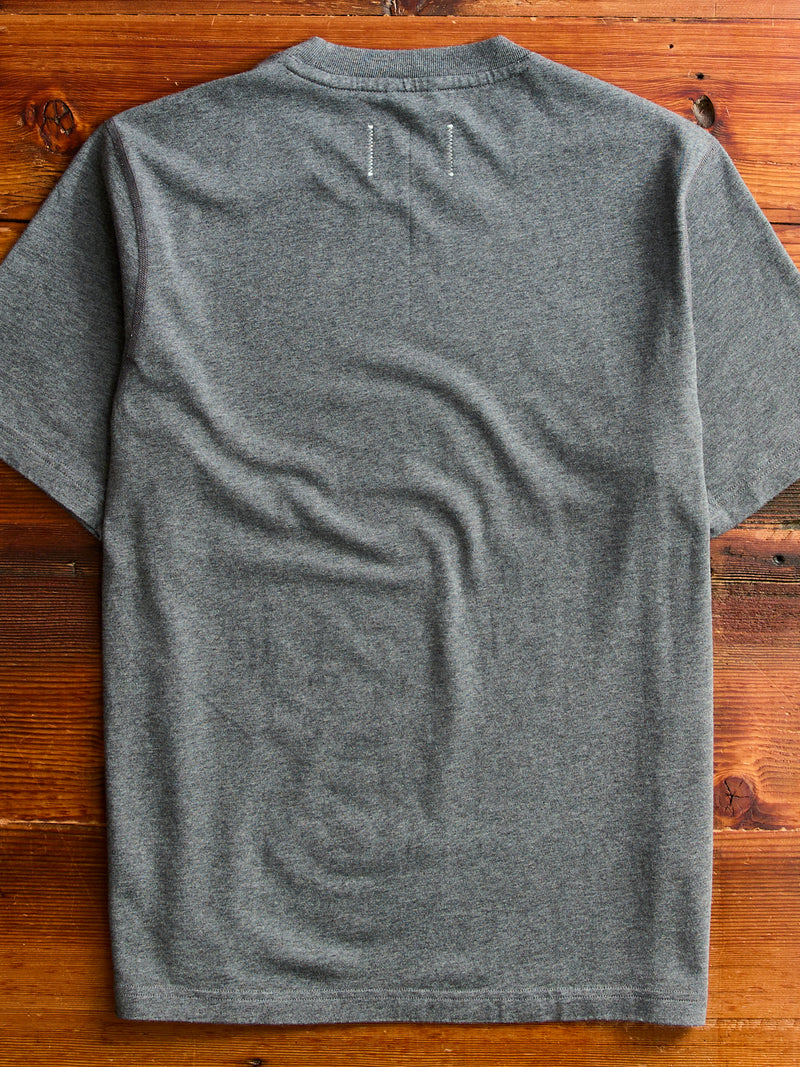 Midweight Classic T-Shirt in Heather Carbon