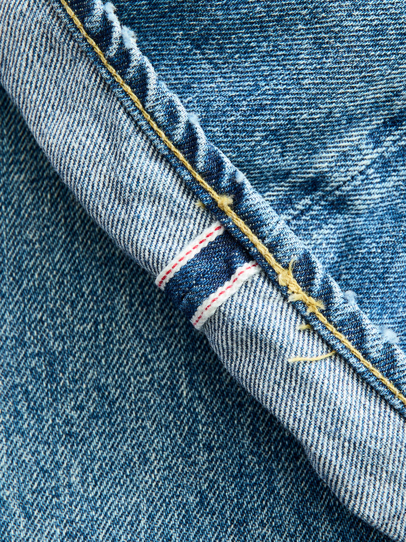 D1826 "Ivy Wash" 13oz Selvedge Denim - Relaxed Tapered Fit