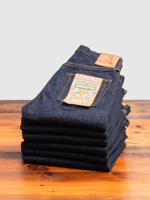 S3000VXII "Zero Bushido" 17oz Selvedge Denim - Relaxed Straight Fit