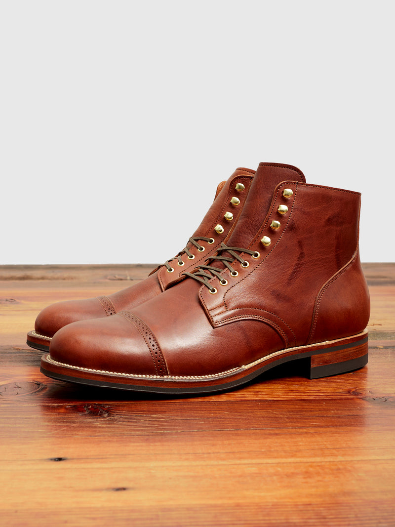 Service Boot 2030 Dainite in Whiskey Regency Calf