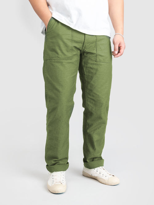 Slim Fatigue Pants in Army