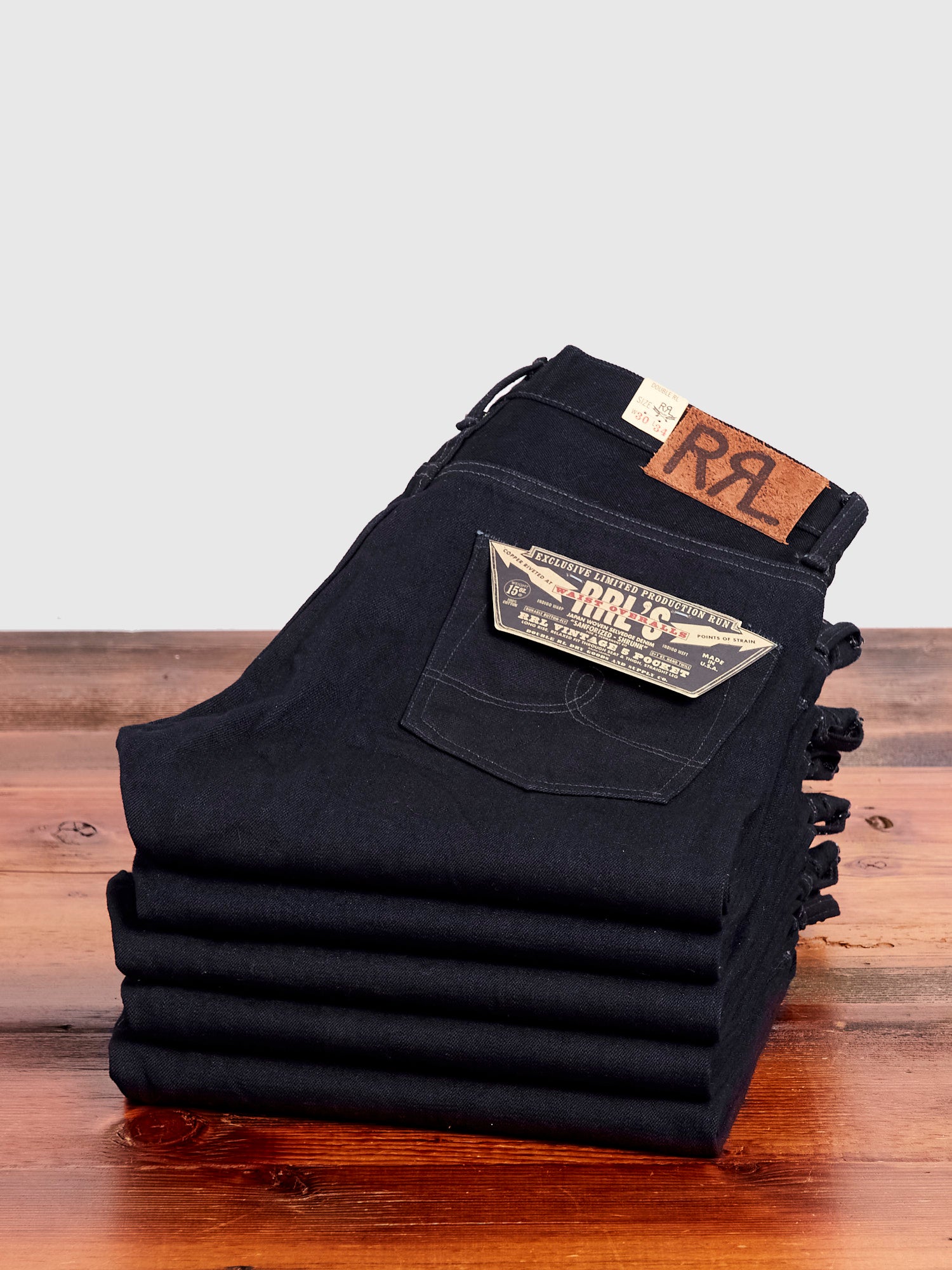 Limited Edition 15oz Double Indigo Selvedge Denim - Straight Fit