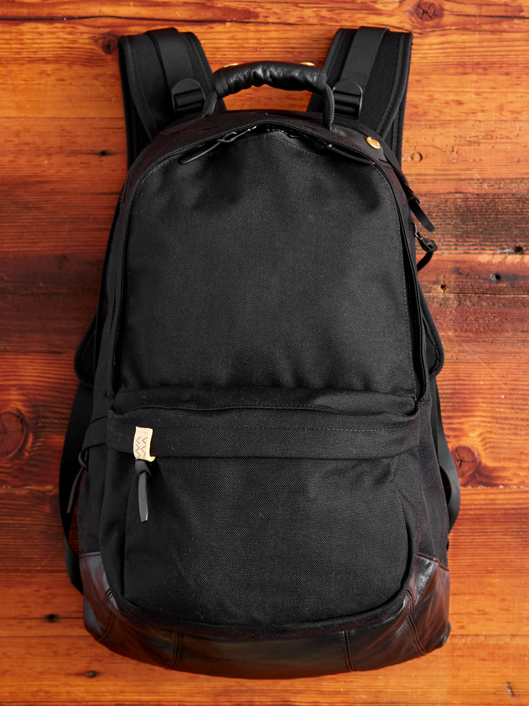 Cordura 22L Backpack in Black Lambskin – Blue Owl Workshop