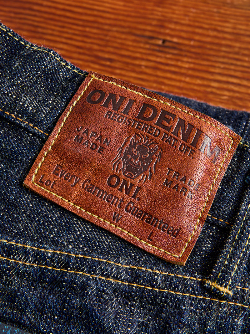 902 "Kasuri" 17oz Slub Selvedge Denim - High Tapered Fit