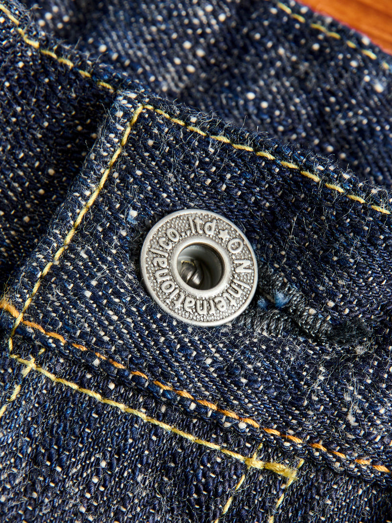 902 "Kasuri" 17oz Slub Selvedge Denim - High Tapered Fit