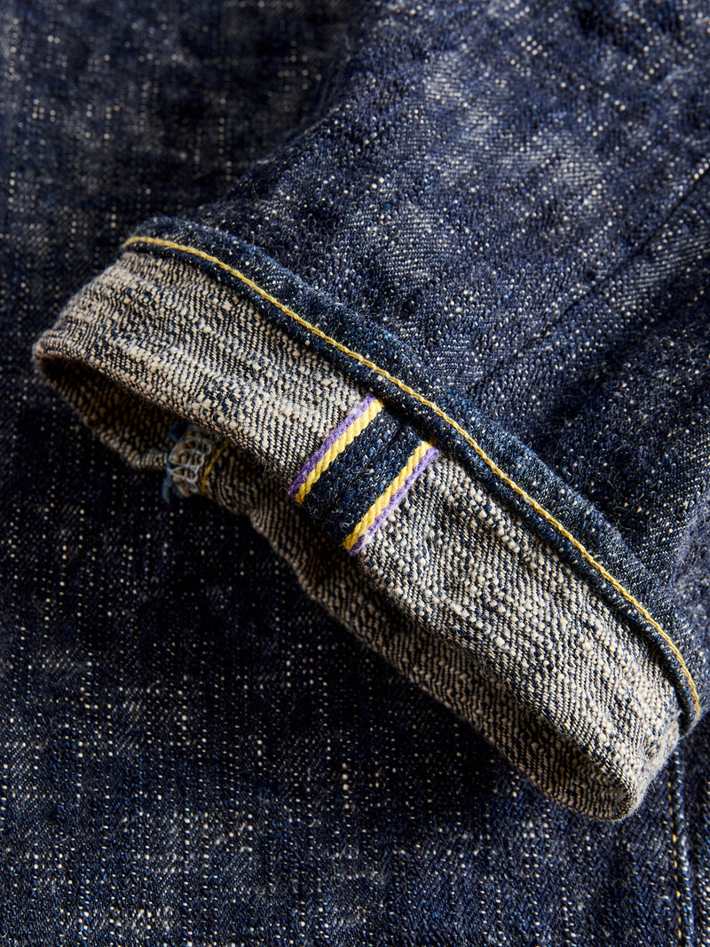 246 "Kasuri" 17oz Slub Selvedge Denim - Clean Straight Fit