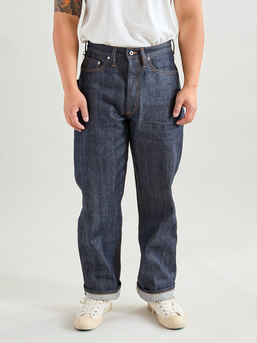 RS-100x 14.5oz Selvedge Denim - Relaxed Straight Fit