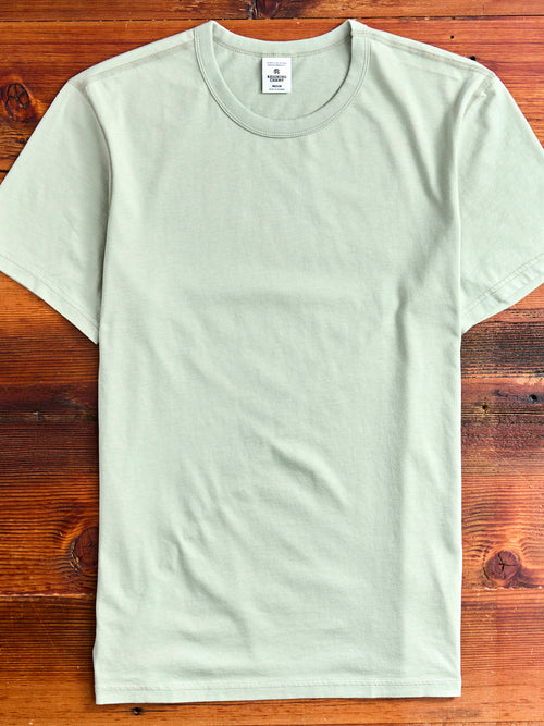 Lightweight Jersey T-Shirt in Mineral Green