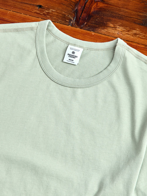Lightweight Jersey T-Shirt in Mineral Green