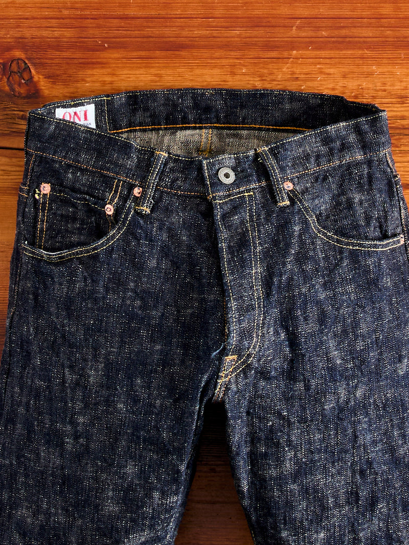 902 "Kasuri" 17oz Slub Selvedge Denim - High Tapered Fit