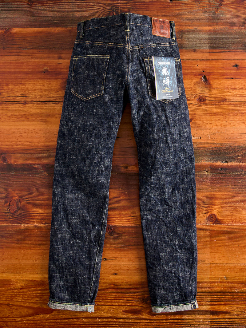 902 "Kasuri" 17oz Slub Selvedge Denim - High Tapered Fit