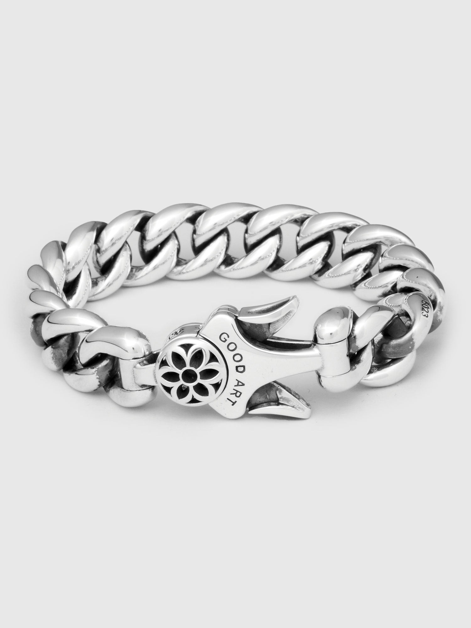 Model 10 Bracelet Size B in Sterling Silver