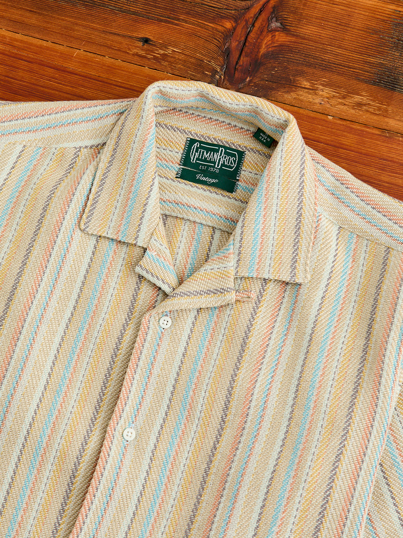 Baja Blanket Camp Shirt in Natural