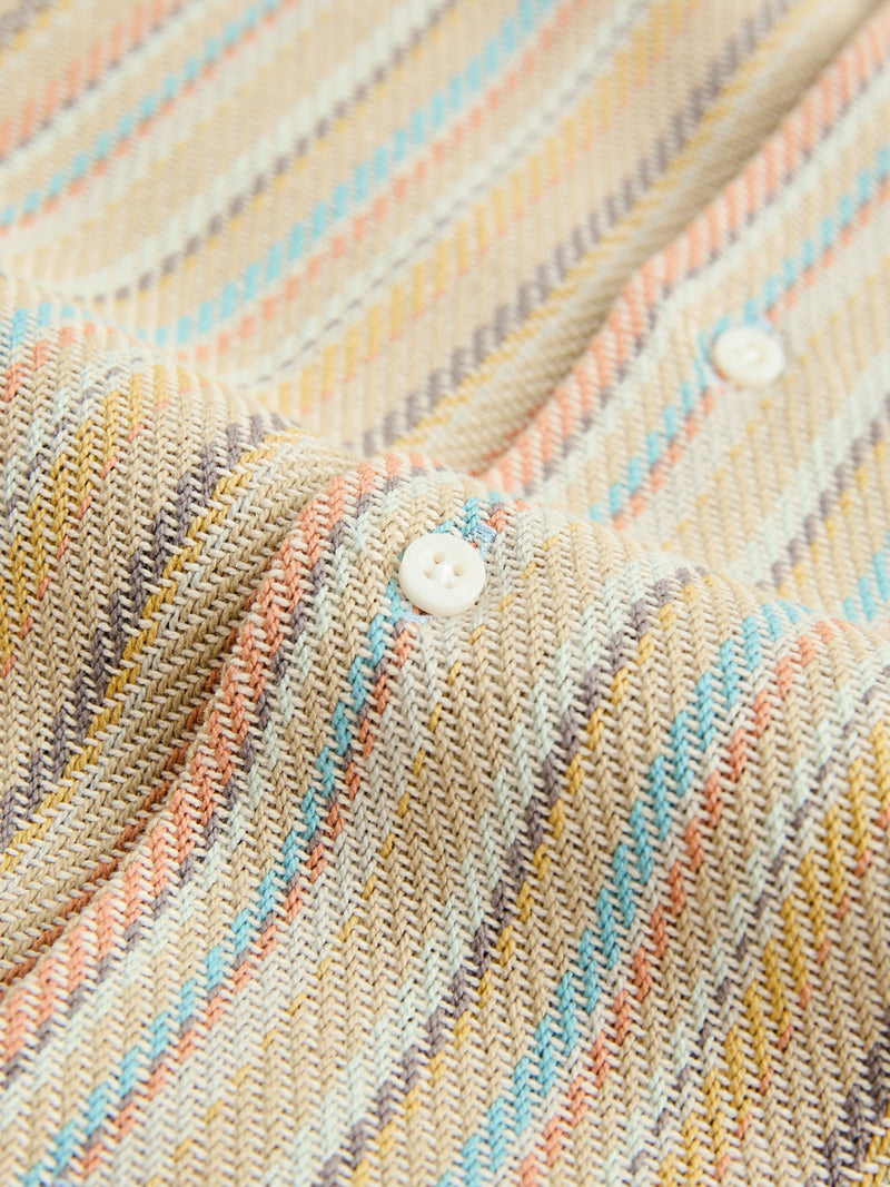 Baja Blanket Camp Shirt in Natural