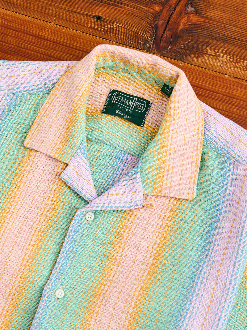 Baja Blanket Camp Shirt in Pastel