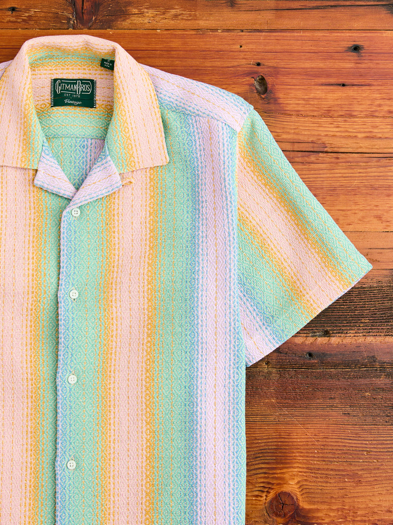 Baja Blanket Camp Shirt in Pastel