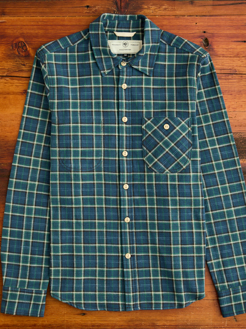 "Jumper Shirt" in Vintage Slub Plaid