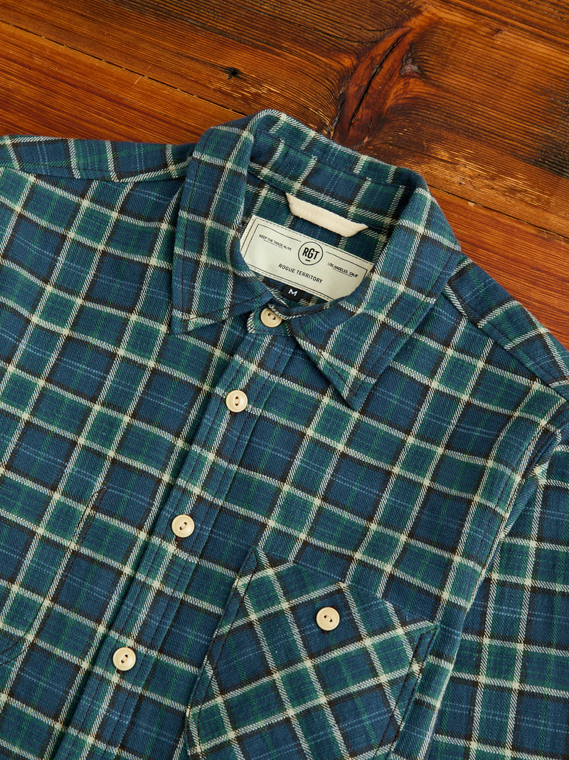 "Jumper Shirt" in Vintage Slub Plaid