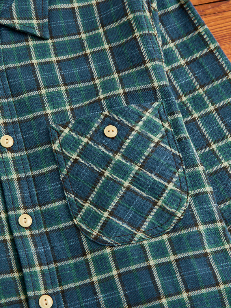 "Jumper Shirt" in Vintage Slub Plaid