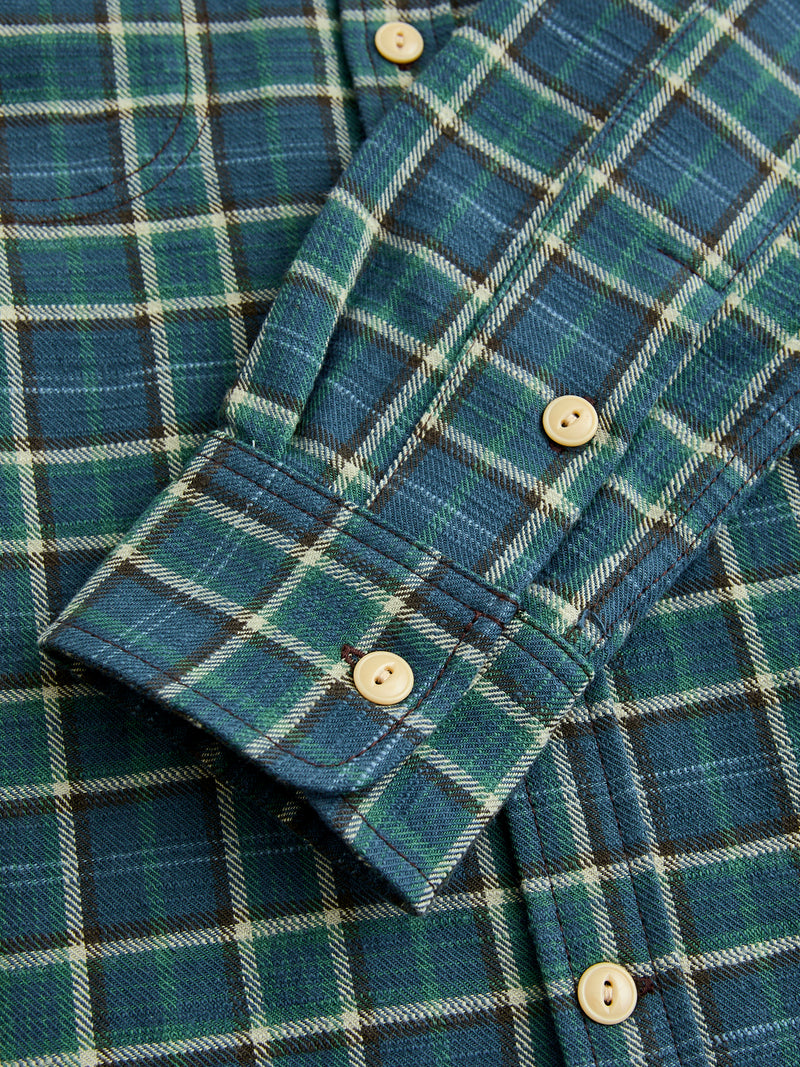 "Jumper Shirt" in Vintage Slub Plaid