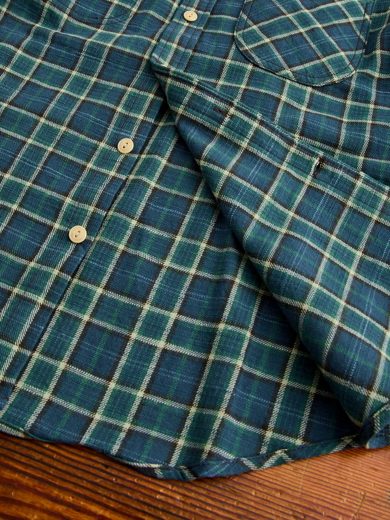 "Jumper Shirt" in Vintage Slub Plaid