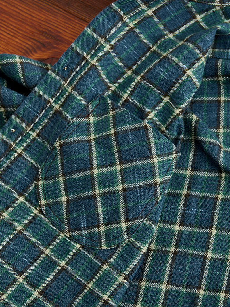 "Jumper Shirt" in Vintage Slub Plaid