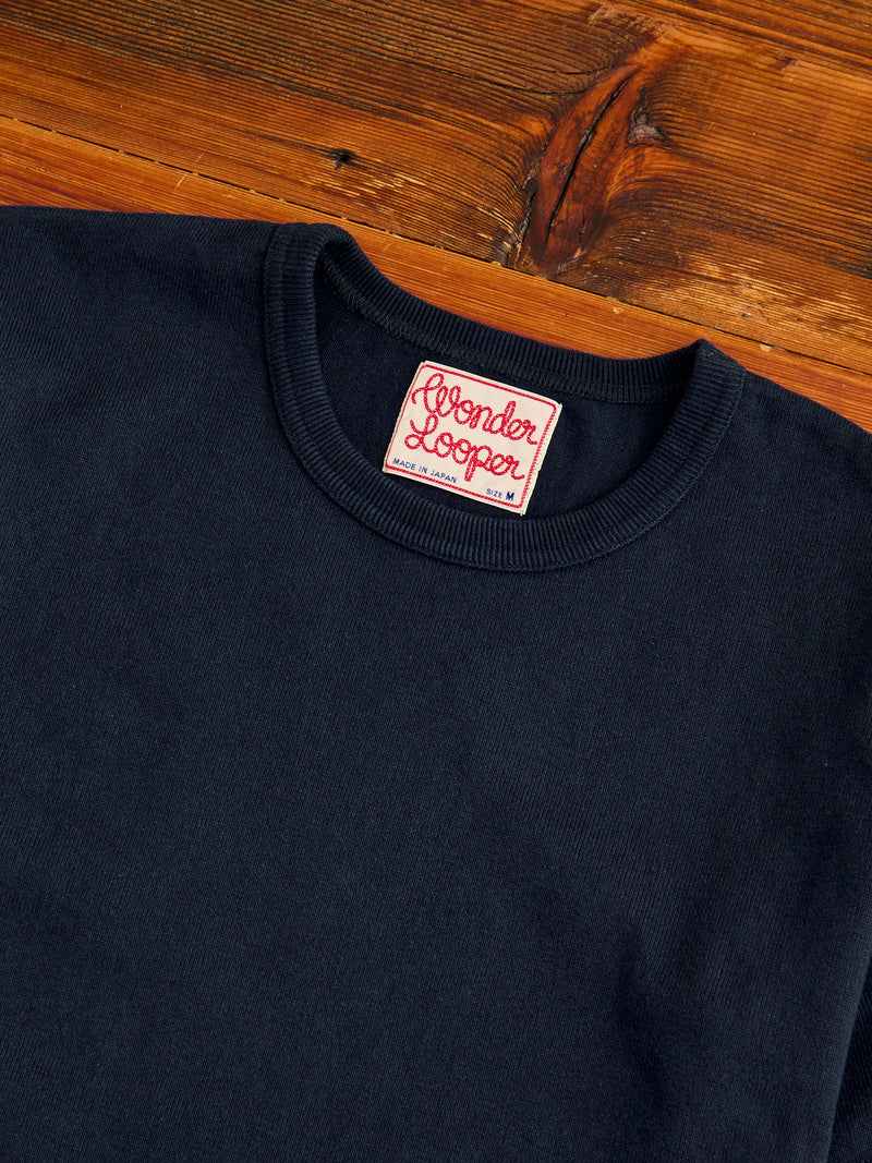 Double Heavyweight 12.1oz T-Shirt in Navy