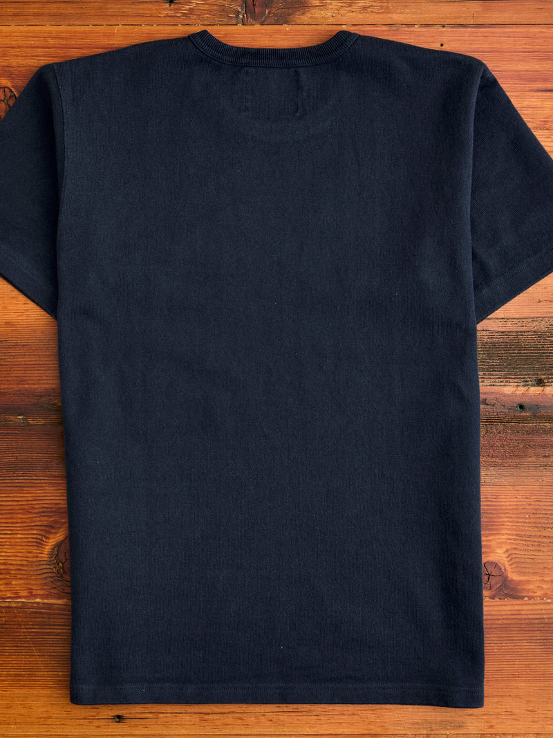 Double Heavyweight 12.1oz T-Shirt in Navy