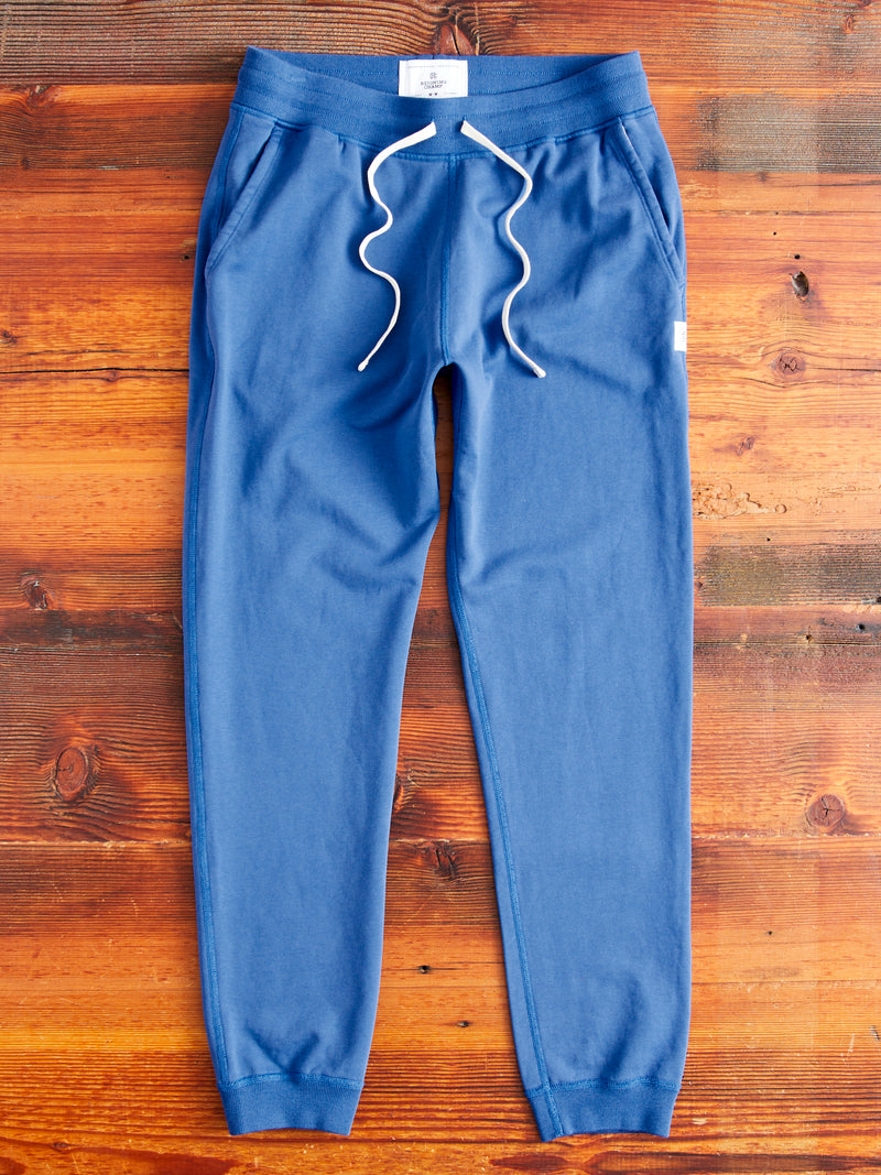 Slim Sweatpant in Lapis