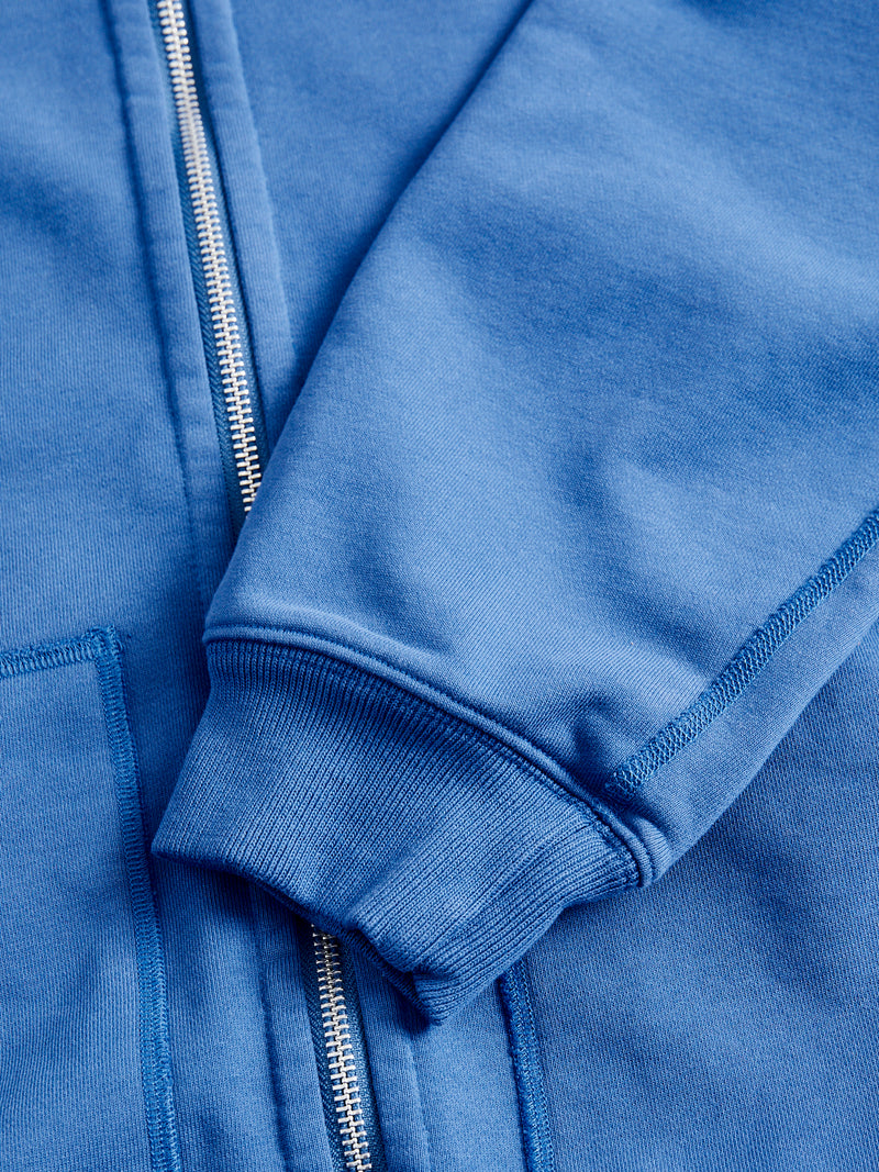 Classic Zip Hoodie in Lapis