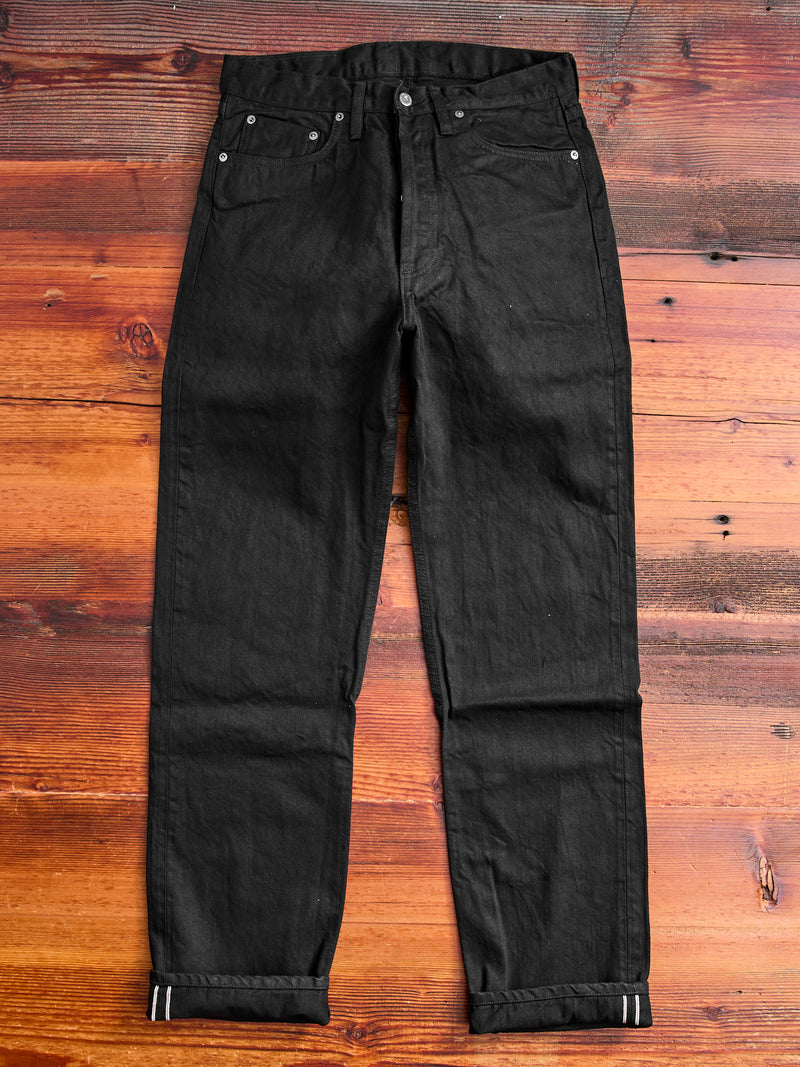 CS-222x 12oz Double Black Selvedge Denim - Classic Straight Fit