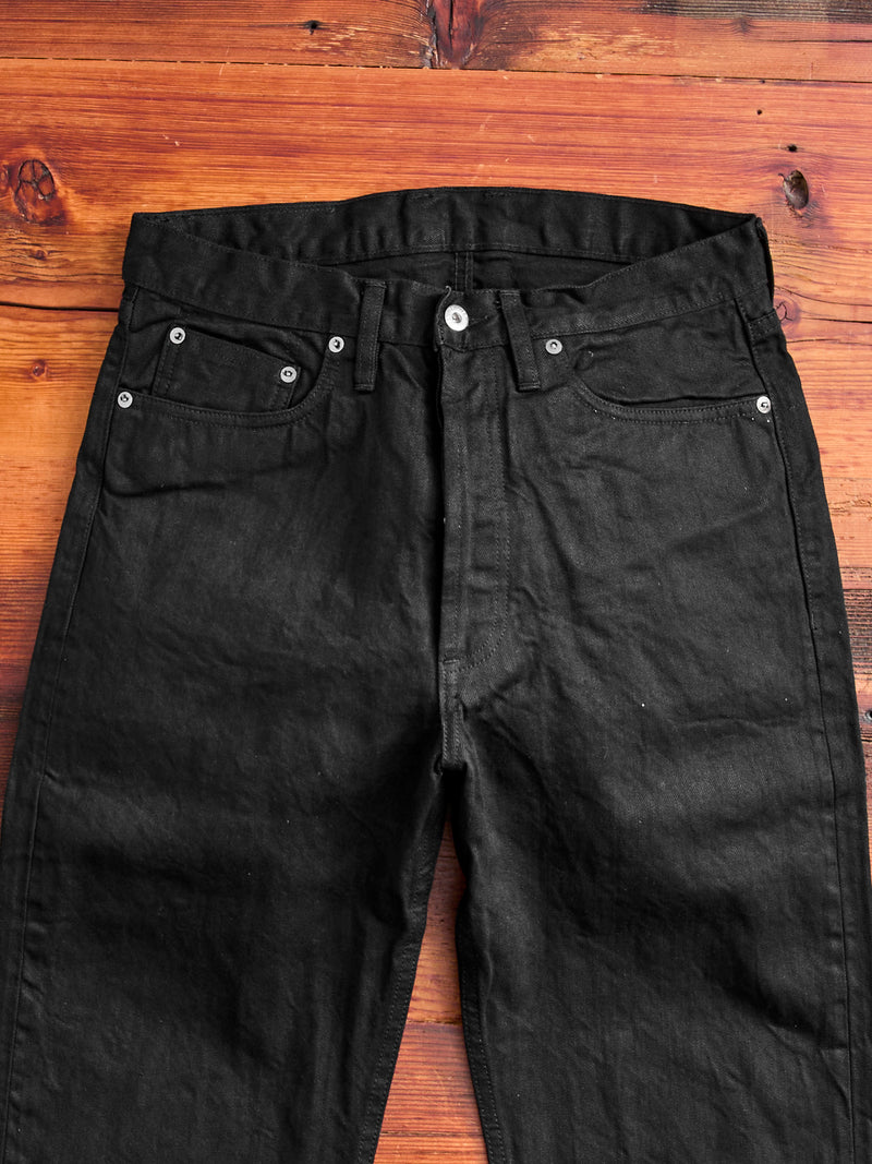 CS-222x 12oz Double Black Selvedge Denim - Classic Straight Fit