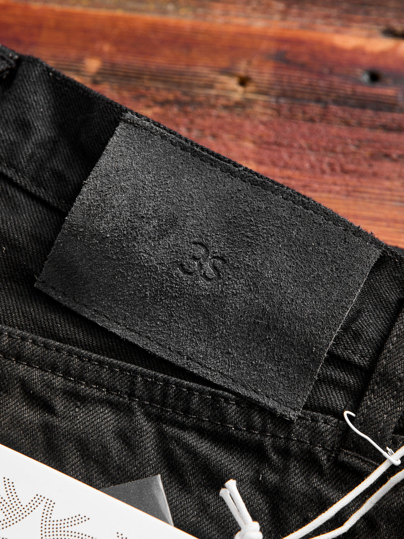 CS-222x 12oz Double Black Selvedge Denim - Classic Straight Fit