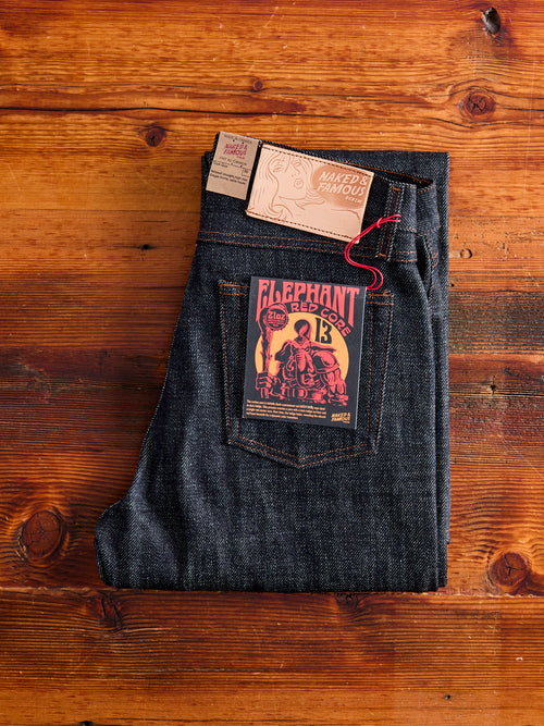 "Elephant 13 - Red Core" 21oz Selvedge Denim - True Guy Fit