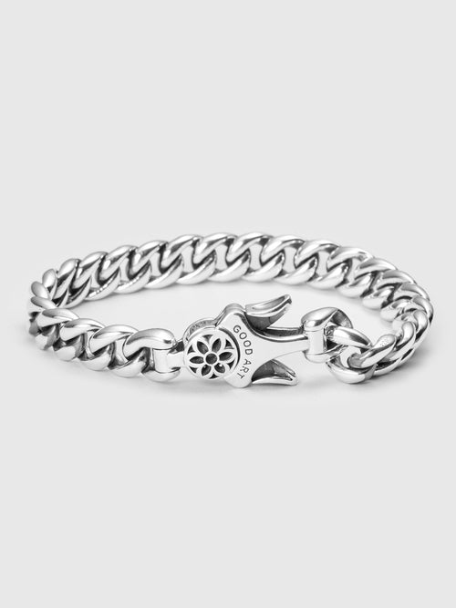 Model 10 Bracelet Size 4A in Sterling Silver