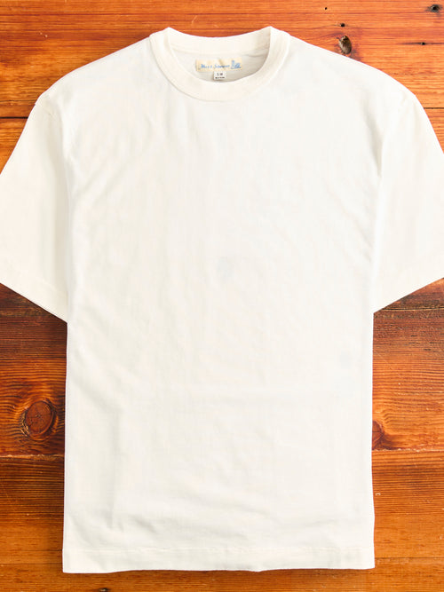 GHP01 "Good Basics" Giza Hemp Blend 7.1oz T-Shirt in White