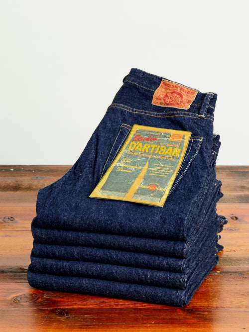 SD-808S "Natural Indigo" 15oz Selvedge Denim - Tapered Fit