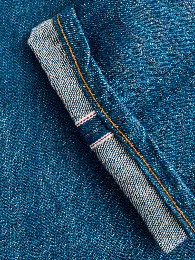 "Ocean's Edge" 13oz Selvedge Denim - Easy Guy Fit