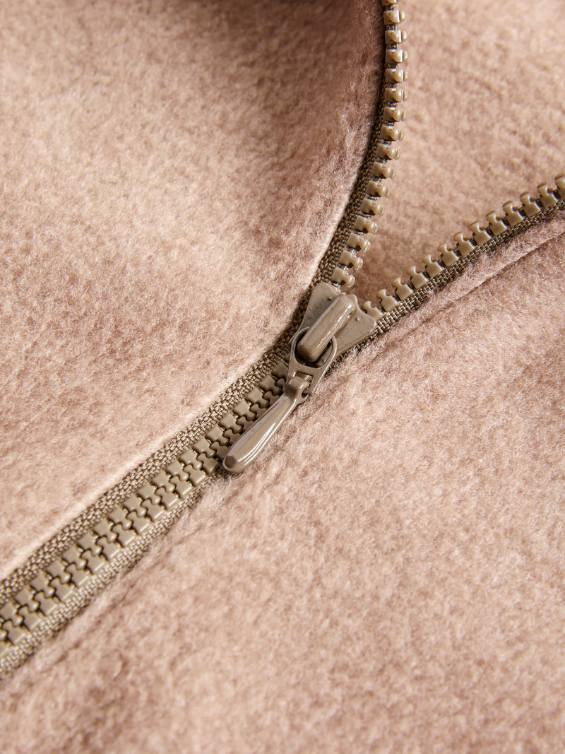 Recycled Polyester Pullover in Grage