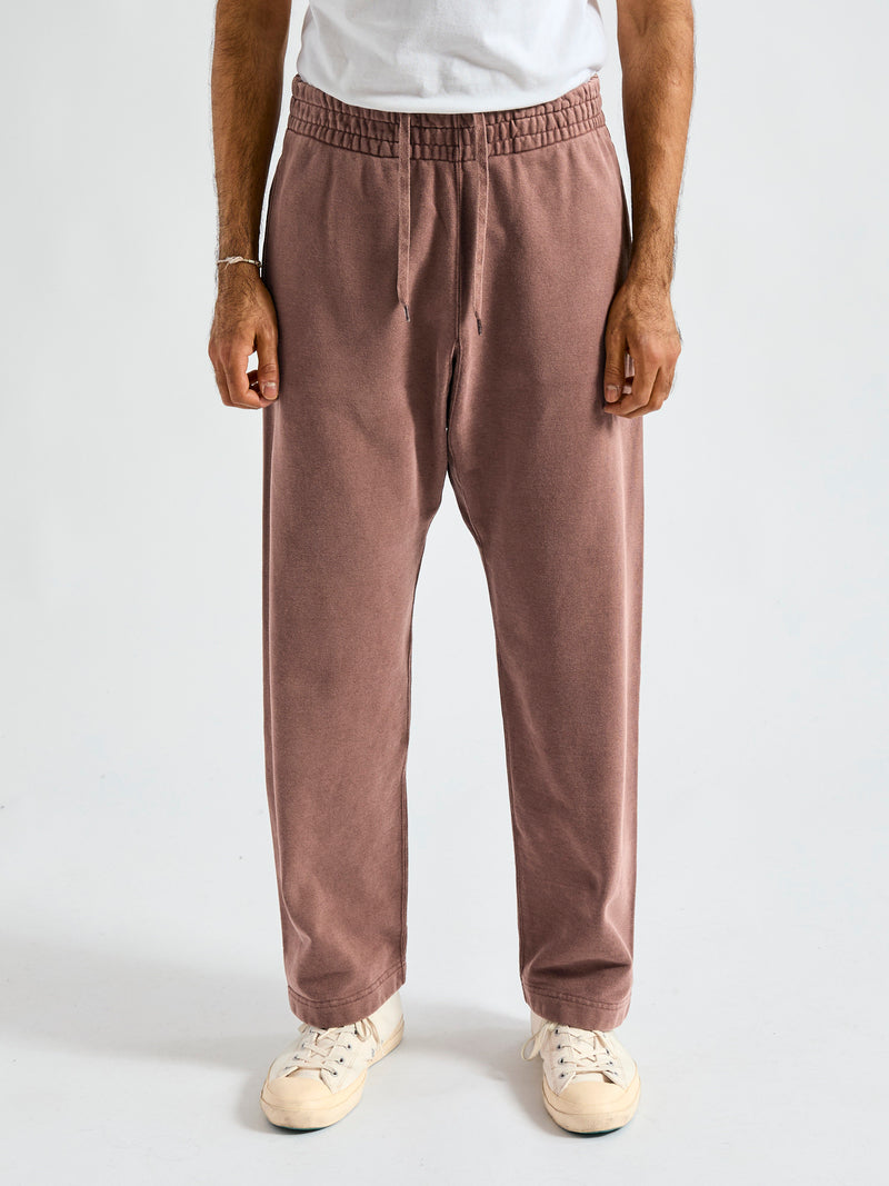 Special Finish Sweatpants in Brown