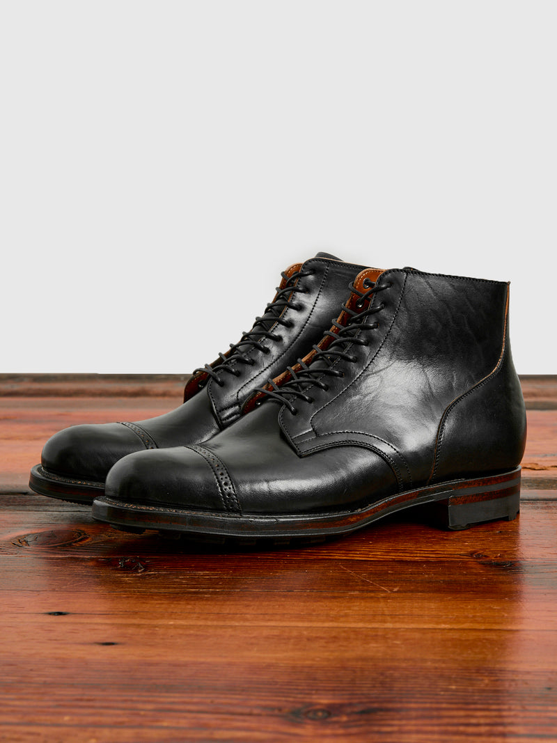 Service Boot 2030 in Nero Teacore Horsebutt