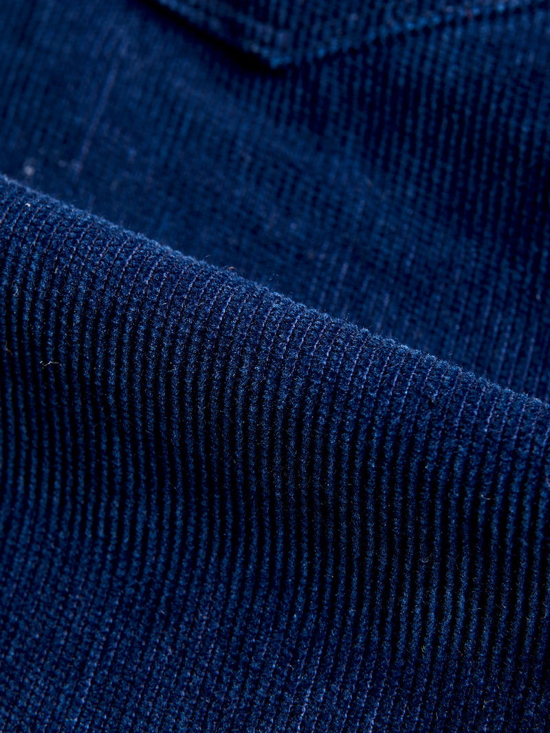 Packard Western Shirt in Indigo Corduroy