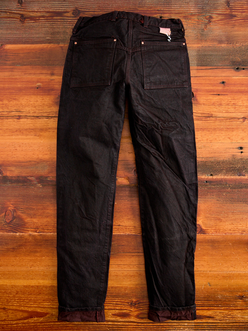 130 "Hadal Library Overdye" 16oz Selvedge Denim - High Rise Taper Fit