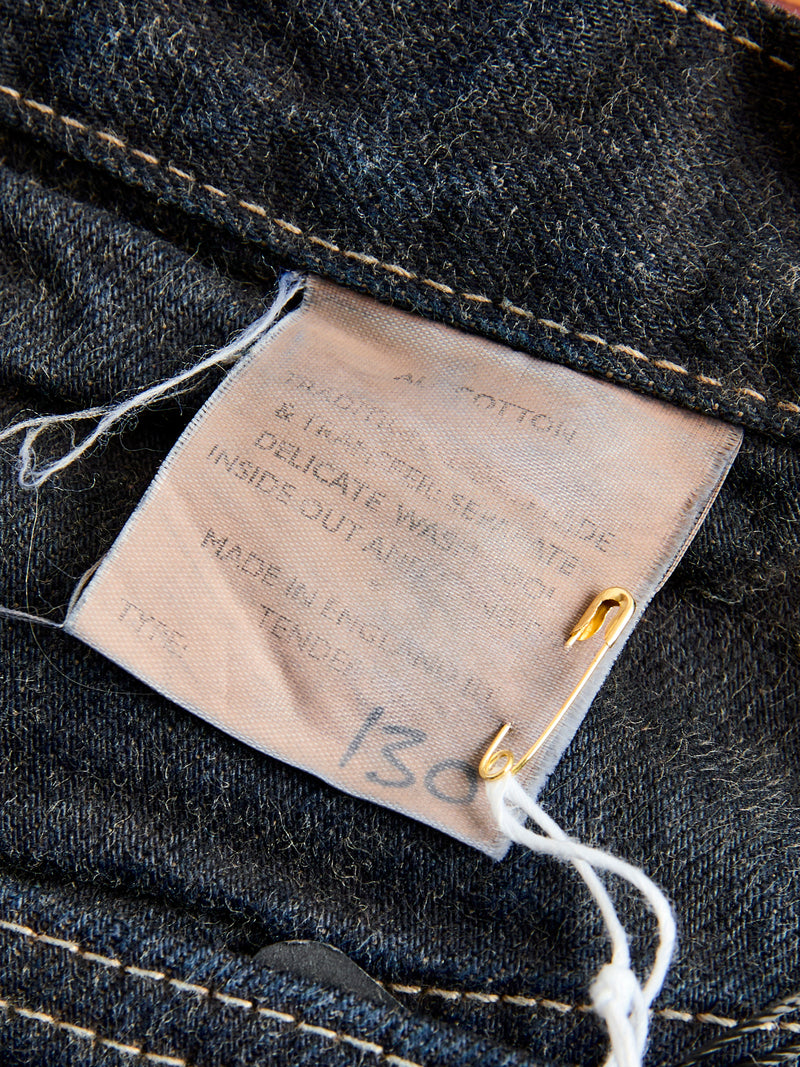 130 "Saddened Wattle" 16oz Selvedge Denim - High Rise Taper Fit