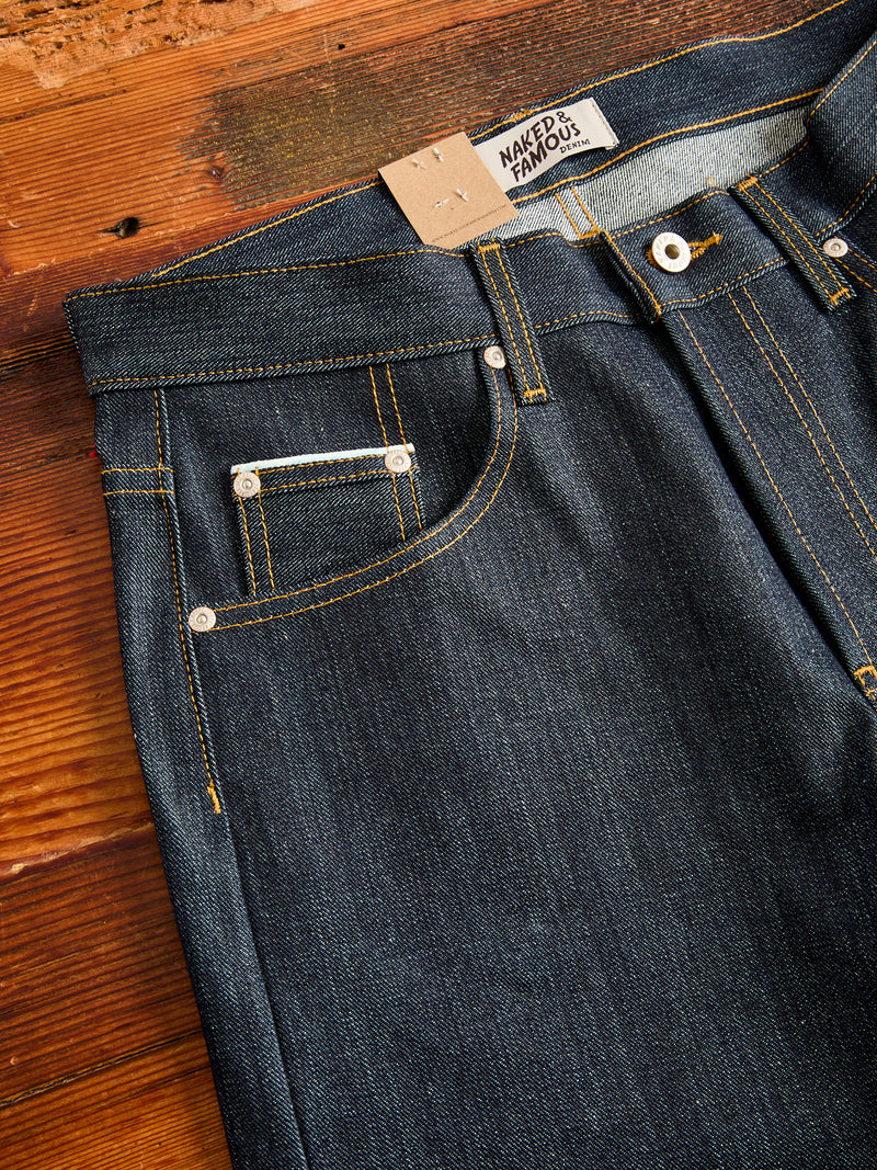 "Left Hand Twill" 13.75oz Selvedge Denim - Strong Guy Fit