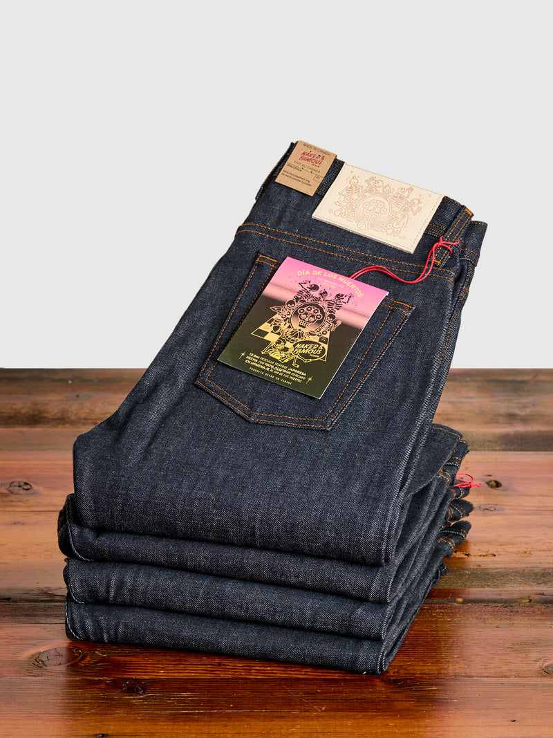 "Dia De Los Muertos Selvedge" 12.5oz Selvedge Denim - Weird Guy Fit