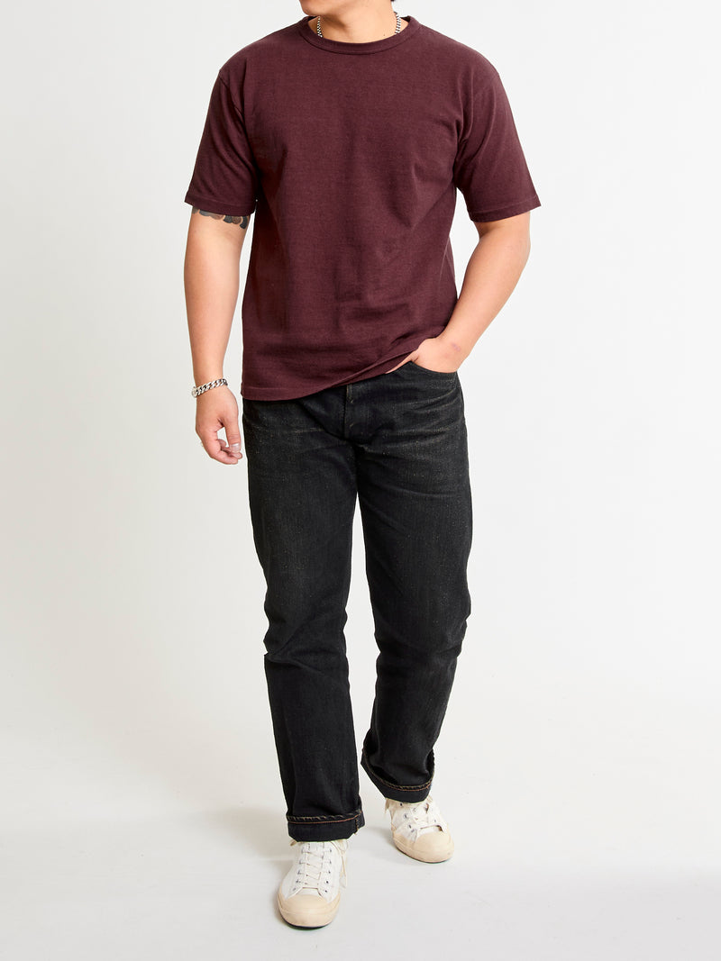 Stand Wheeler T-Shirt in Bordeaux