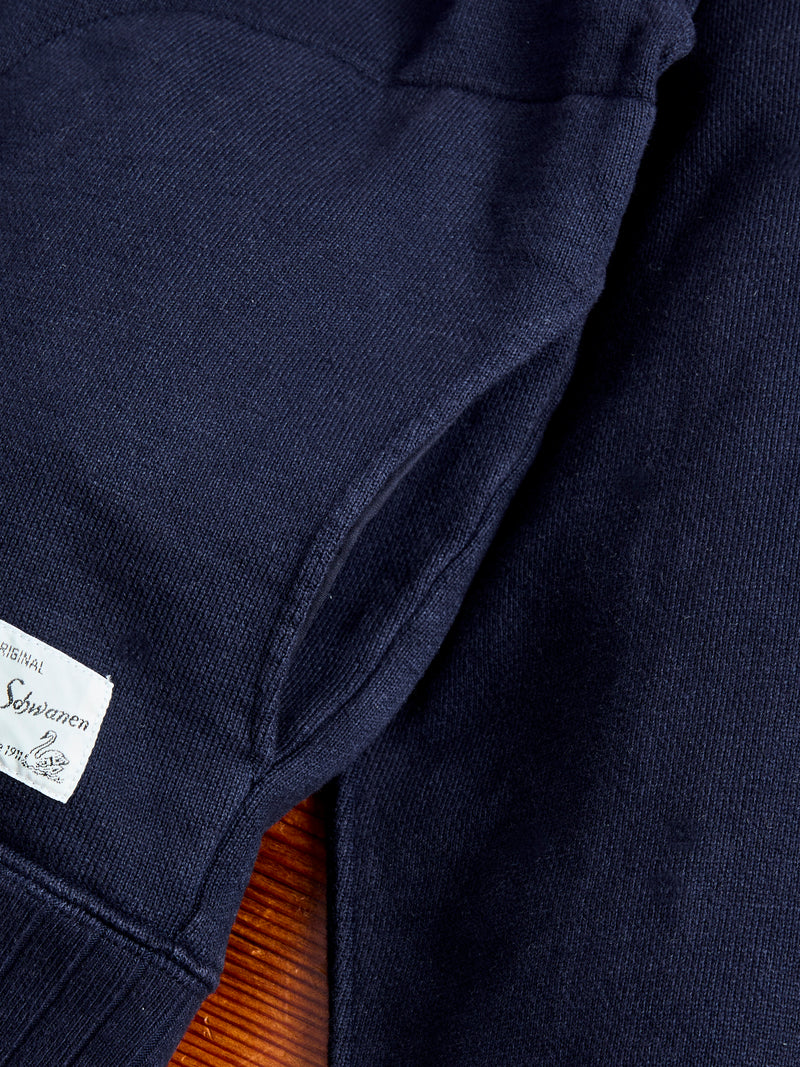 RFHD01 "Good Basics" Rugged Fleece 16oz Hoodie in Dark Navy