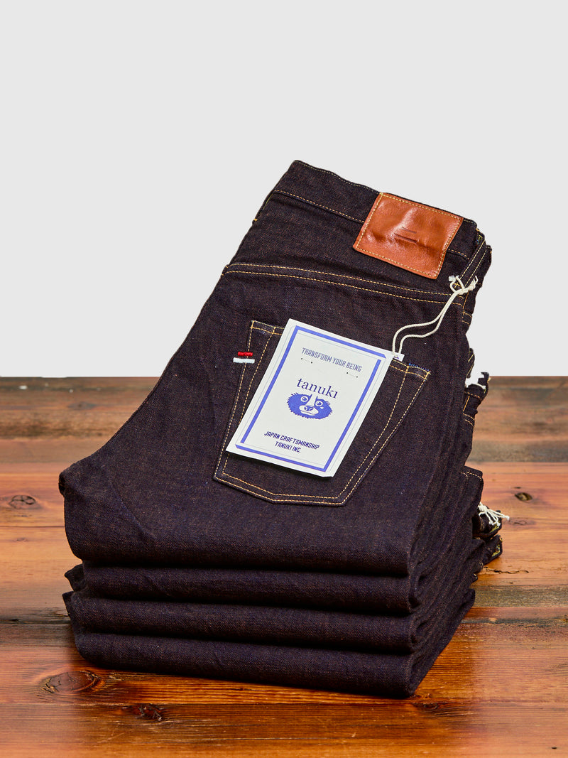 101KH "Kakishibu" 14.5oz Selvedge Denim - Regular Straight Fit